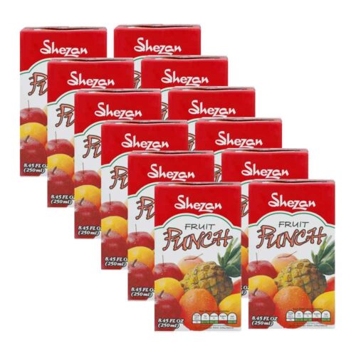 Shezan Punch Mix Fruit Drink 250ml - Pack of 36